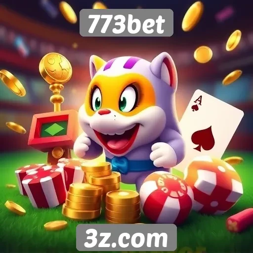 Variedade de jogos disponíveis na plataforma 773bet
